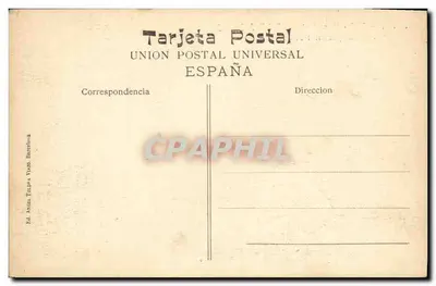Mosteiro de SANTAS CREUS — Facha posterior da igreja — A.T.V. 723 — Verso