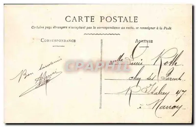 Vater sitzt mit Kind auf den Knien — ELD, n° 4171 — Rückseite