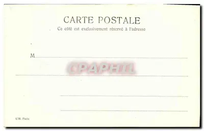 Homem sentado em uma mesa — cena de leitura — L’H. Paris, n° de série 35.001 a 35.006 — Verso