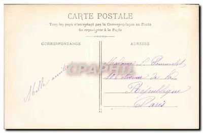 Douce Rêverie — Viver longe dos invejosos — Graphil Paris, n°3.080 — Verso