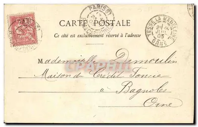 El derecho de paso — Théophile de Céry — N°1 — Reverso