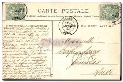 Menina em traje alsaciano — Souvenirs d'Alsace — editor Maucy, n°1 — Verso