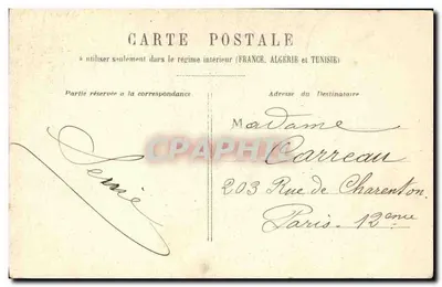 Scène de vie — Un homme frappant un enfant — Éditeur : 'Les merveilleux baisers' (n°4) — Rewers
