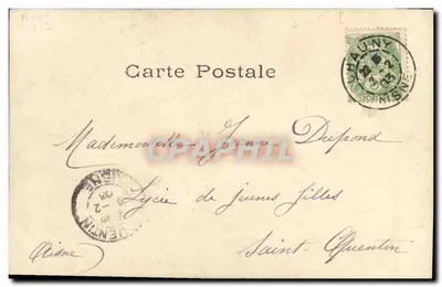Dziecko w stroju epoki — Alice Teyfante — Wydawca: E. Teyfante, nr 123 — Rewers