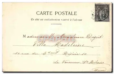 Nossos Bebês ao Telefone — Edição Fototypie A. Bergeret e Cie, n° 103 — Verso
