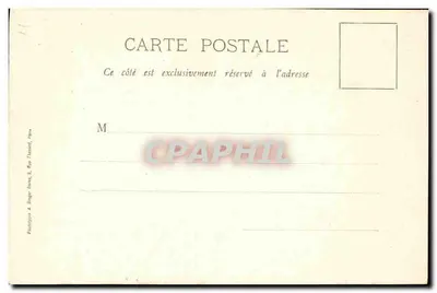 De kleine worstelaars — worstelscene — uitgever Principe & Burger (Parijs) — Achterkant