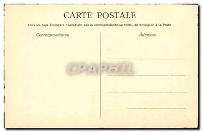 Statek żaglowy — krajobraz morski — Capéran H.J. — Rewers