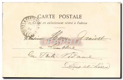 Le Petit Chiffonnier — portrait d'un jeune garçon en costume de chiffonnier avec panier et lanterne — Phototype A. Bernard, NANCY — Reverso