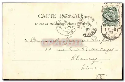 La Bailarina y la Rosa — PENDANT — Fototipo A. Bergoret et Cie — Nancy — Reverso
