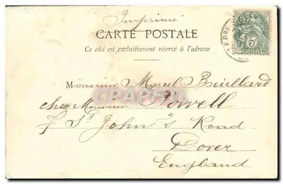 O Pequeno Chiffonnier — Biffin — Fototipo A. Bergeret & Cie, Nancy — Verso