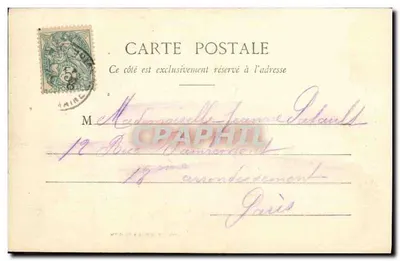 Het Menuet — Het Passe-Pied — Fototype A. Benenet & Cie, Nancy — Achterkant