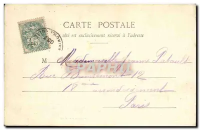 O Menuet — A Pavane — Fototipo A. Berbaret, 122, Nancy — Verso