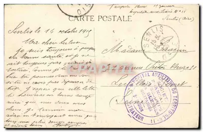 Senlis (Oise) – Kolegium św. Wincentego · Klasztor — Rewers