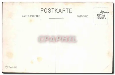 Polowanie na jelenia — scena lasu — wydawca RUTHME, n° 905 — Rewers