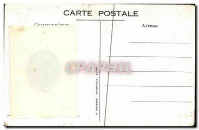 Correspondência — Editor G. Gossens, Dépose, Paris — Verso