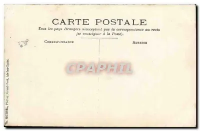 Kobieta i pies obok nabrzeża — Th. MOTZVAL, Aix-les-Bains — n° 1656 — Rewers