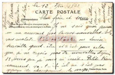 La Marine Française — I. Cuirassés — Ligue Maritime Française, 8, Rue La Boétie, Paris — Rewers