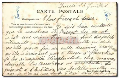 Marynarka Francuska — 6. Paquebot poste — Ligue Maritime Française — Rewers