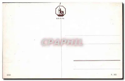 Dwa psy myśliwskie — jesień — O.G.Z.-L. S. 162 — Rewers