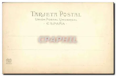 Torrenacht — Cojida de Machaquito — Hauser y Menet, n° 905 — Achterkant