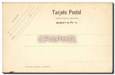Pataterillo rzucający banderillas — Num. 68 — Fot. Laurent, Madryt — Rewers