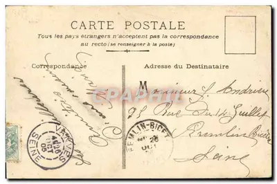Festa da Federação — Maio de 1905 — Editor não identificado — Verso