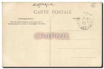 Visita de S.M. Alphonse XIII a Paris — A Estação do Bois de Boulogne — Antes da Chegada do Cortejo — C. D. 2 — Verso