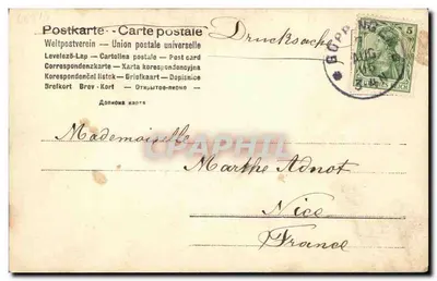Synowie Guillaume II — fotografie rodziny — n° 7456 — Rewers