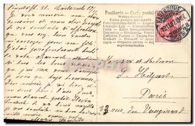 Rodzina carska rosyjska — oficjalny portret — Verlag von Gust. Liersch & C°, Berlin S.W., n°1500 — Rewers
