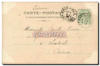 Alfonso XIII, Król Hiszpanii — 28. seria N°16 — S.I.P. Paryż — Rewers