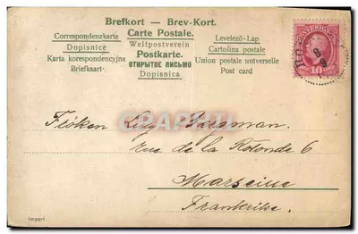 Trzy pokolenia — trzy generały — Axel Elwassons Kapsaffärslag, nr 746 — Rewers