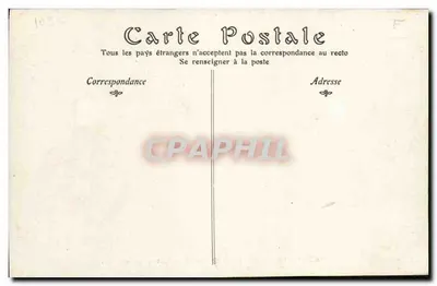 Recepção do Rei da Noruega em Paris — (28 de Maio de 1907) — Cliché Chusseau-Flaviens, n°24 — Verso