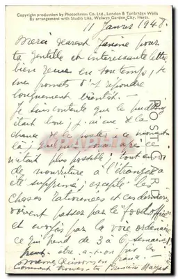 H.R.H. Księżna Margareta Rose — portret — Photocrom Co. Ltd., Londyn i Tunbridge Wells, nr 8 — Rewers