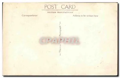 Princesa Elizabeth — criança — British Manufacture — Verso