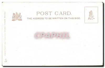 Os sete reis Edwards — Raphael Tuck & Sons — Verso