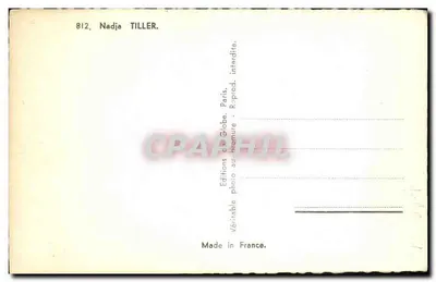 Nadja Tiller — portret — Foto Lucienne Chevert — Rewers