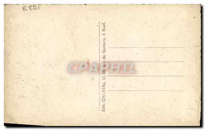 Pierre Larquey — portret w stroju wieczornym — Industrie Cinématographique, n° 542 — Rewers