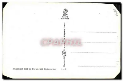 Polly Bergen — atriz — Paramount Pictures, n° 518 — Verso