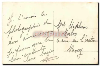 Nowoczesna pocztówka Kino Ramon Novarro — Rewers