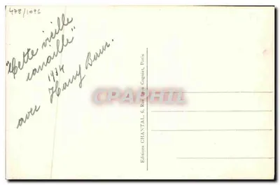 Alice Field — tancerka w sukni z falankami — Film Pathe-Natan nr 67 — Rewers