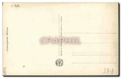 Dehelly — Gwiazdy kina — G.L. Manuel Frères, Paryż — Rewers