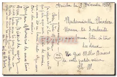 A pequena Tia Chéódora — PC BMR 195 — Verso