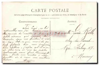 Menina com pássaros — texto impresso e carimbo ELD — n° 4047 — Verso