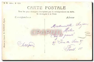 Napoleão Intimo — Cena V. O Rei de Roma. — Ah! Reconheço bem ali meu filho. — Editor G. Piprot, série N° 521 — Verso
