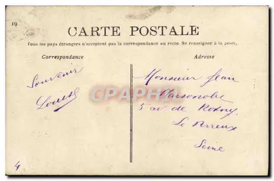 Napoleon en Pius VIII — ondertekening van het Concordaat — uitgever A&S n°767 — Achterkant
