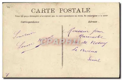 Tenente Bonaparte em Paris — A Nota da Lavadeira — Editor: L'Équipe Française, n°19 — Verso