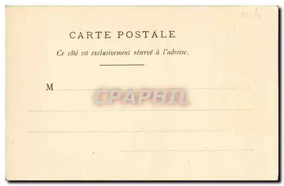 Due bambine in costume da cuoca — In assenza della Cuoca — Carta postale — Verso