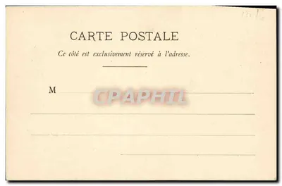 Dois crianças brincando de piano — Na ausência do Professor — Carta postal — Verso