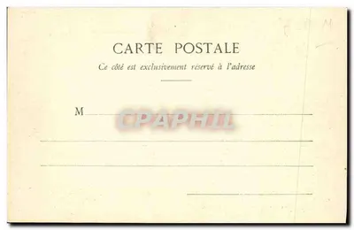 Grand Amphithéâtre — Administration Générale de l'Assistance publique — Phototype A. Bergeret & Cie, Nancy — Achterkant