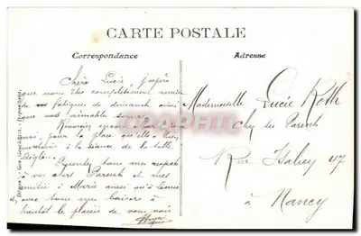 Rolnica w krótkim kotlonie — S'en va, urocza i kokieteryjna — A&S 541 — Rewers